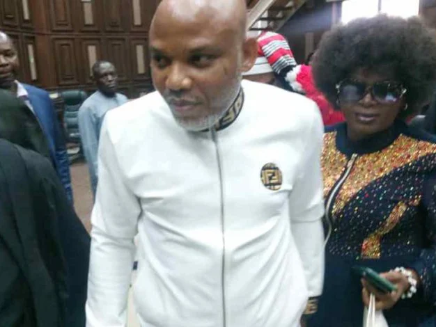 IPOB: Judge Don Bar Kanu In-Law From Court Say E Dey Post Live Video From Court Proceedings