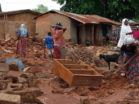 Mokwa Flood: Tinubu Don Approve ₦2 Billion Plus 20 Trailer Rice for Victims